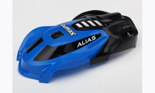 Traxxas Canopy, Alias, blue/ 1.6x5mm