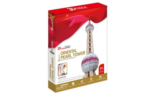 Cubic Fun 3D Oriental Pearl Tower