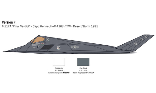 Italeri Nighthawk F-117 A 1/48