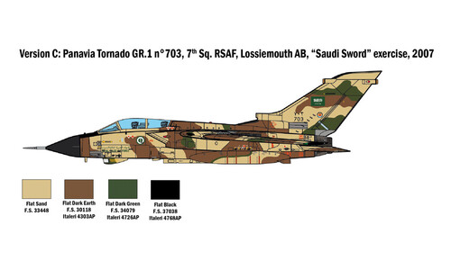 Italeri Tornado IDS (Gulf War) 2783 V4