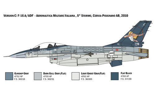 2786S Italeri F-16A Fighting Falcon