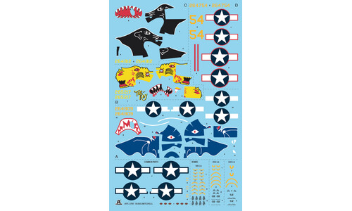 Italeri B-25G Mitchell 2787 decal