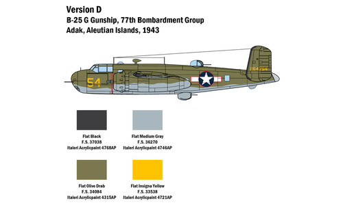 Italeri B-25G Mitchell