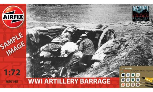 Airfix WWI Artillery Barrage