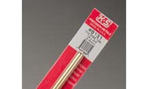 K&S 12 Brass Tube 1/4 1pc 8131