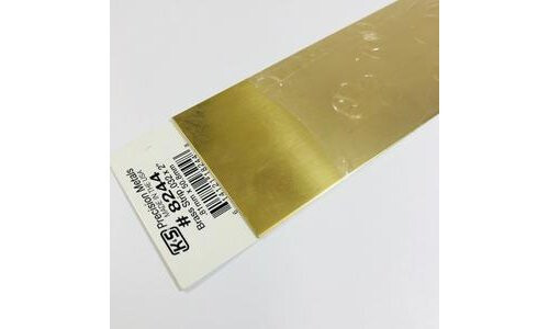 K&S 0.032 x 2" Brass Strip 8244