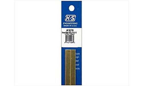 K&S Brass Strips .032 - 1/4" & 1/2 5078