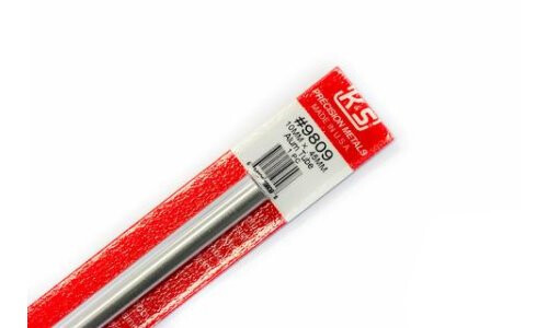 K&S 10mm Outside Diameter x .45mm Aluminium Tube 9809