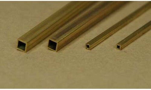 K&S Square Brass Tube 5mmX5mm 2pc 9853