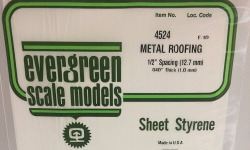 Evergreen 4524 - .040" X .500 Opaque