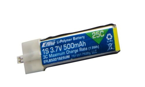 E-flite 500mAh 1S LiPO