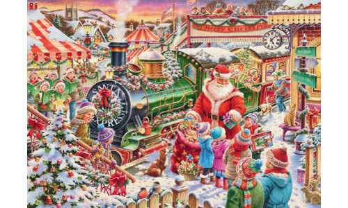 Ravensburger Christmas Train Puzzle Jigsaw