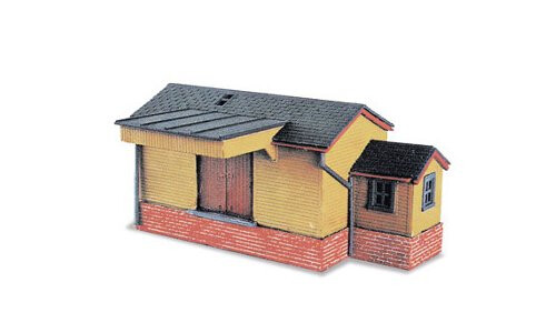 Peco NB-6 Goods Shed Kit Brick/Timber