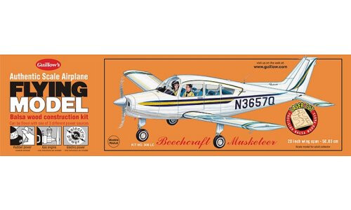 Guillow's Beechcraft Musketeer Wooden