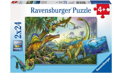 Ravensburger Primeval Giants Puzzle 2x24pc