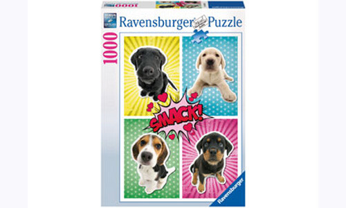 Ravensburger Dogs Pop Art Puzzle 1000