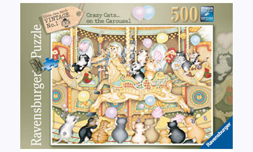 Ravensburger Crazy Cats Carousel Puzzle