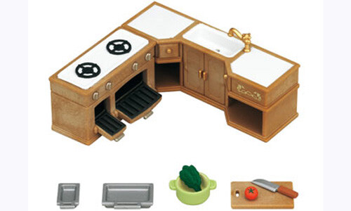 Sylvanian Families Kitchen Stove, Sink