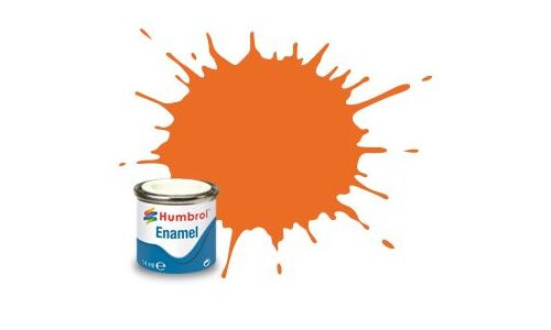 Humbrol 46 Orange Matt - 14ml Enamel