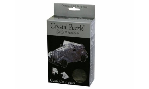 Crystal Puzzle Classic Car - Black VEN902317