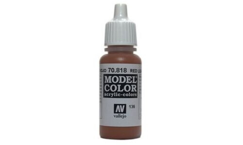 Vallejo AV70818 Red Leather 17 ml