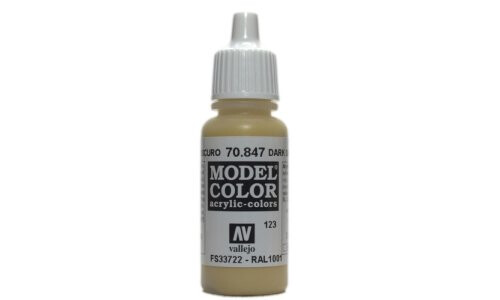 Vallejo AV70847 Dark Sand 17 ml Model