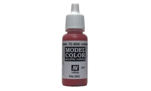 Vallejo AV70908 Carmine Red 17 ml