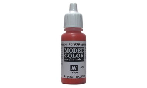 Vallejo AV70909 Vermillion 17 ml