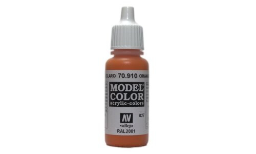 Vallejo AV70910 Orange Red 17 ml