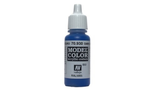 Vallejo AV70930 Dark Blue 17 ml Model