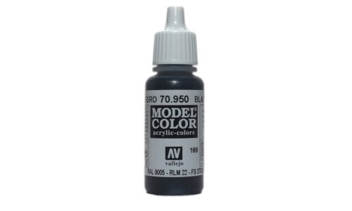 Vallejo AV70950 Black 17 ml Model