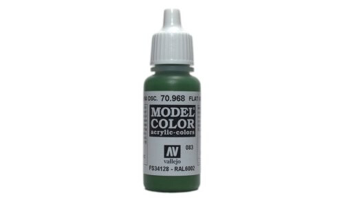 Vallejo AV70968 Flat Green 17 ml