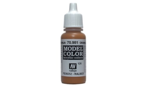 Vallejo AV70981 Orange Brown 17 ml