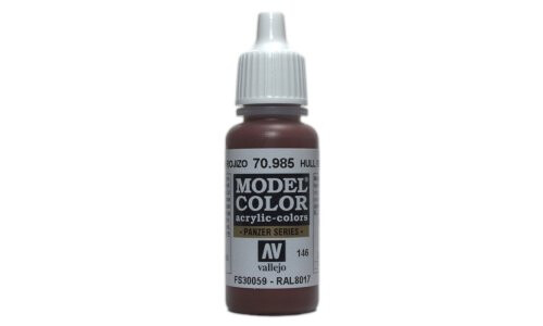 Vallejo AV70985 Hull Red 17 ml Model