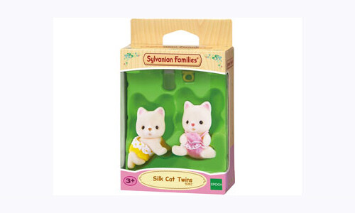 Sylvanian Families Silk Cat Twins