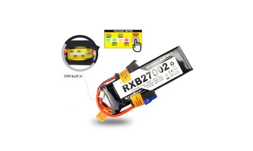 DualSky 2700mah 2S 25C LiPo Receiver