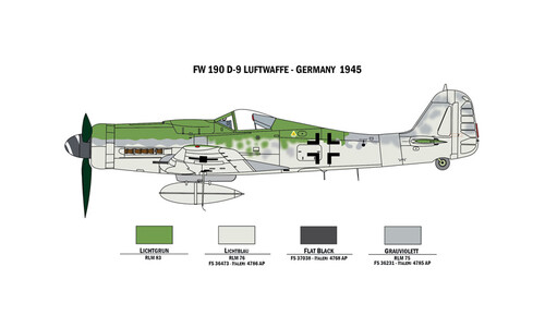 Italeri BF109 F4 and FW190 D9 35101Italeri BF109 F4 and FW190 D9 35101 v2