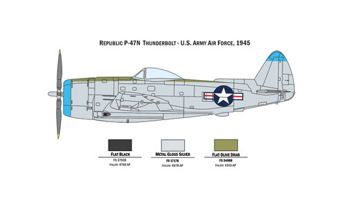Italeri War Thunder P-47 N and P-51 D v2