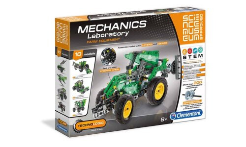 Clementoni Mechanics Lab Farm Equipment CLE75013