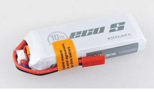 DualSky ECO-S LiPo Battery, 800mAh