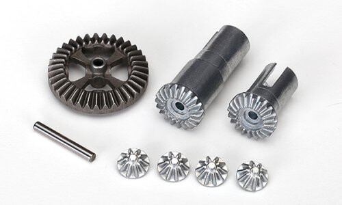 Traxxas Gear set, differential, metal