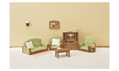 Sylvanian Families Living Room & TV