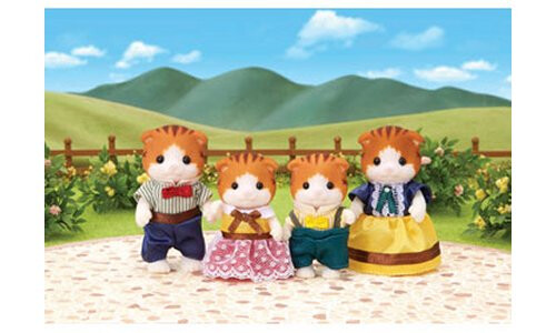 Sylvanian Families Maple Cat Family