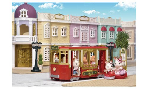 Sylvanian Families Ride Along Tram