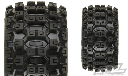 Pro-Line Racing Badlands MX28 2.8" (Traxxas Style Bead) All Terrain Tires Mounted 10125-15