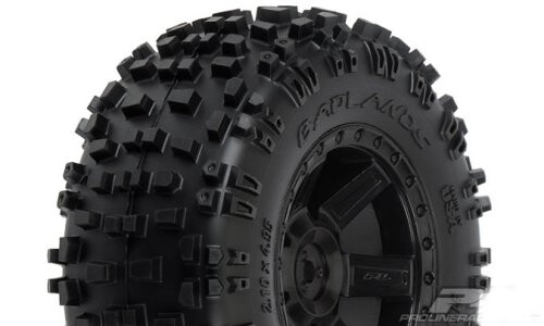 Pro-Line Racing Badlands 2.8" (Traxxas Style Bead) All Terrain Tires Mounted 1173-13