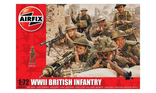 Airfix WWII British Infantry 1:72 00763