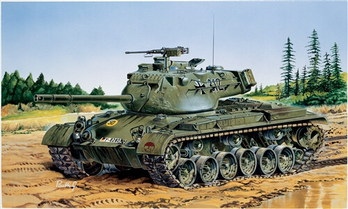 Italeri M - 47 PATTON Plastic Model Kit 6447S