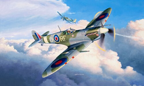 Revell Model Set Supermarine Spitfire Mk.Vb Plastic Model Kit 63897