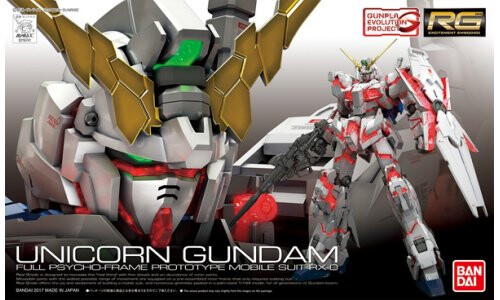 Bandai Gundam 1/144 RG Unicorn Gundam